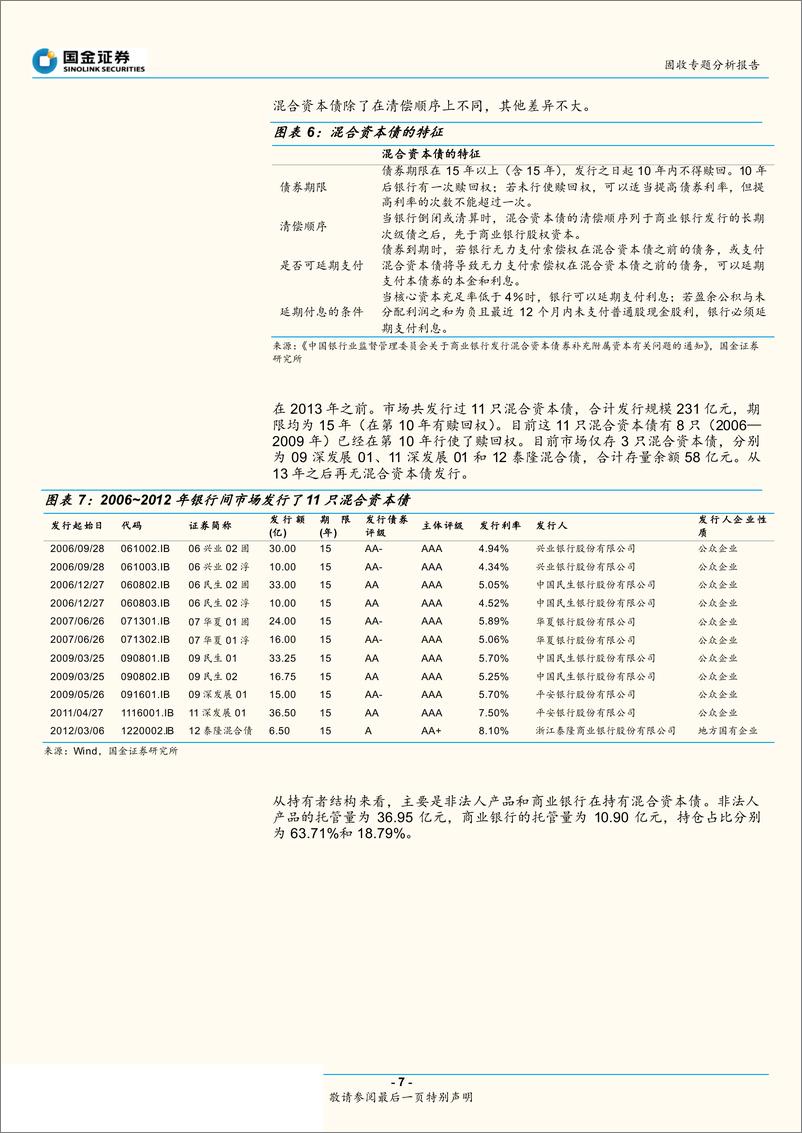 《商业银行专题研究之一：一文读懂商业银行资本金-20190507-国金证券-25页》 - 第8页预览图