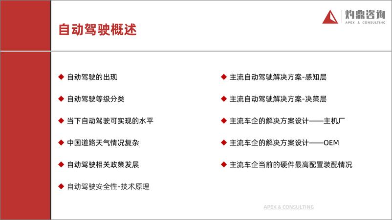 《乘用车自动驾驶行业研究报告（辅助驾驶，ADAS，智能传感器，计算芯片）-41页》 - 第7页预览图