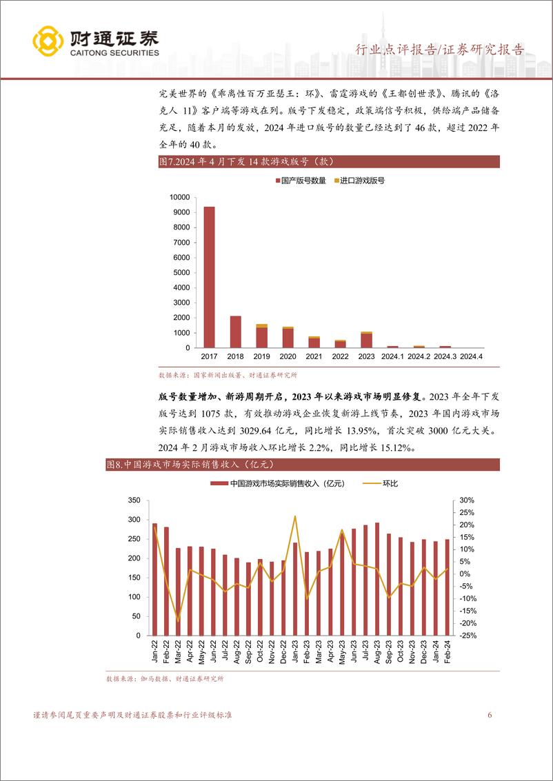 《传媒行业点评：AI浏览器访问量高增，关注商业化进展-240417-财通证券-13页》 - 第6页预览图