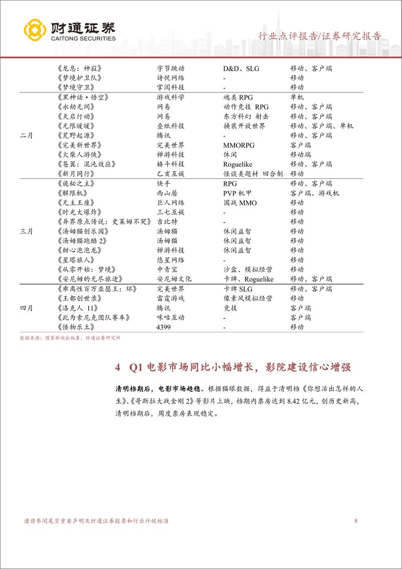 《传媒行业点评：AI浏览器访问量高增，关注商业化进展-240417-财通证券-13页》 - 第8页预览图