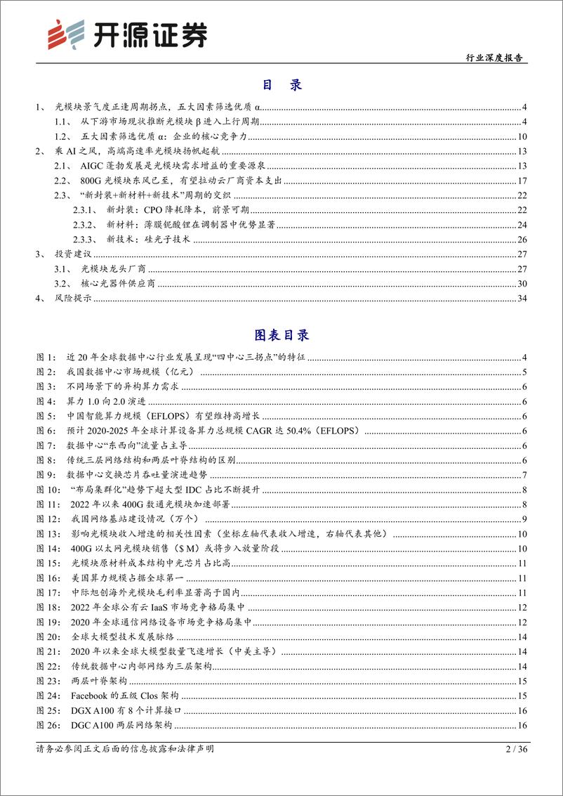 《通信设备行业光模块系列深度（一）：光电之门，踏浪前行-20230920-开源证券-36页》 - 第3页预览图