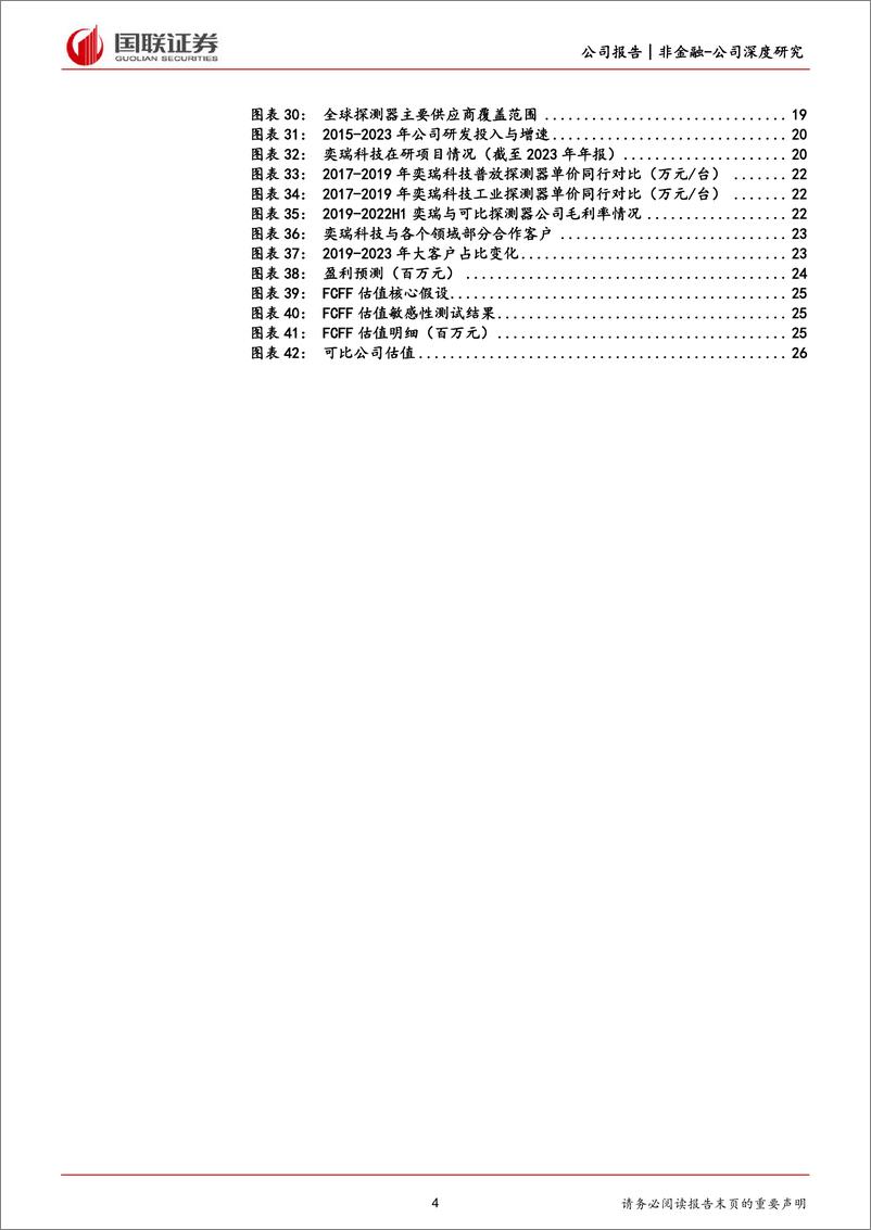 《国联证券-奕瑞科技-688301-全球化X线部件综合解决方案供应商》 - 第4页预览图
