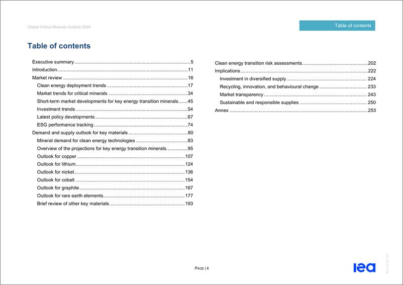 《2024全球关键矿物展望报告（英文版）-国际能源署》 - 第4页预览图