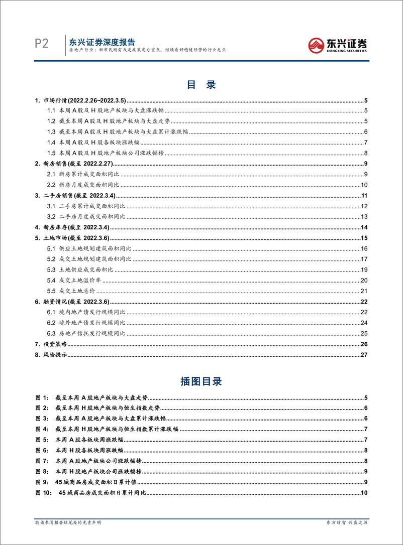 《房地产行业第9周周报：新市民刚需或是政策发力重点，继续看好稳健经营的行业龙头》 - 第2页预览图