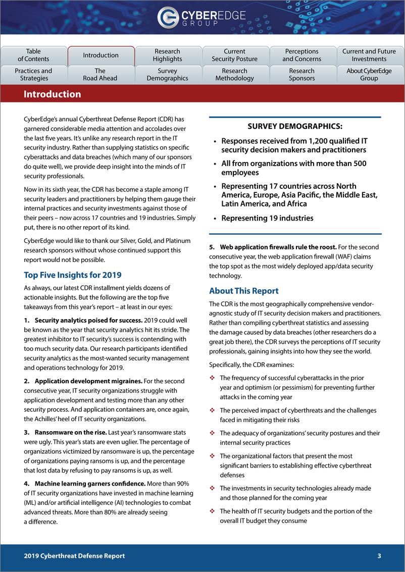 《CyberEdge-2019网络威胁防御报告（网络安全）（英文）-2019.6-50页》 - 第4页预览图