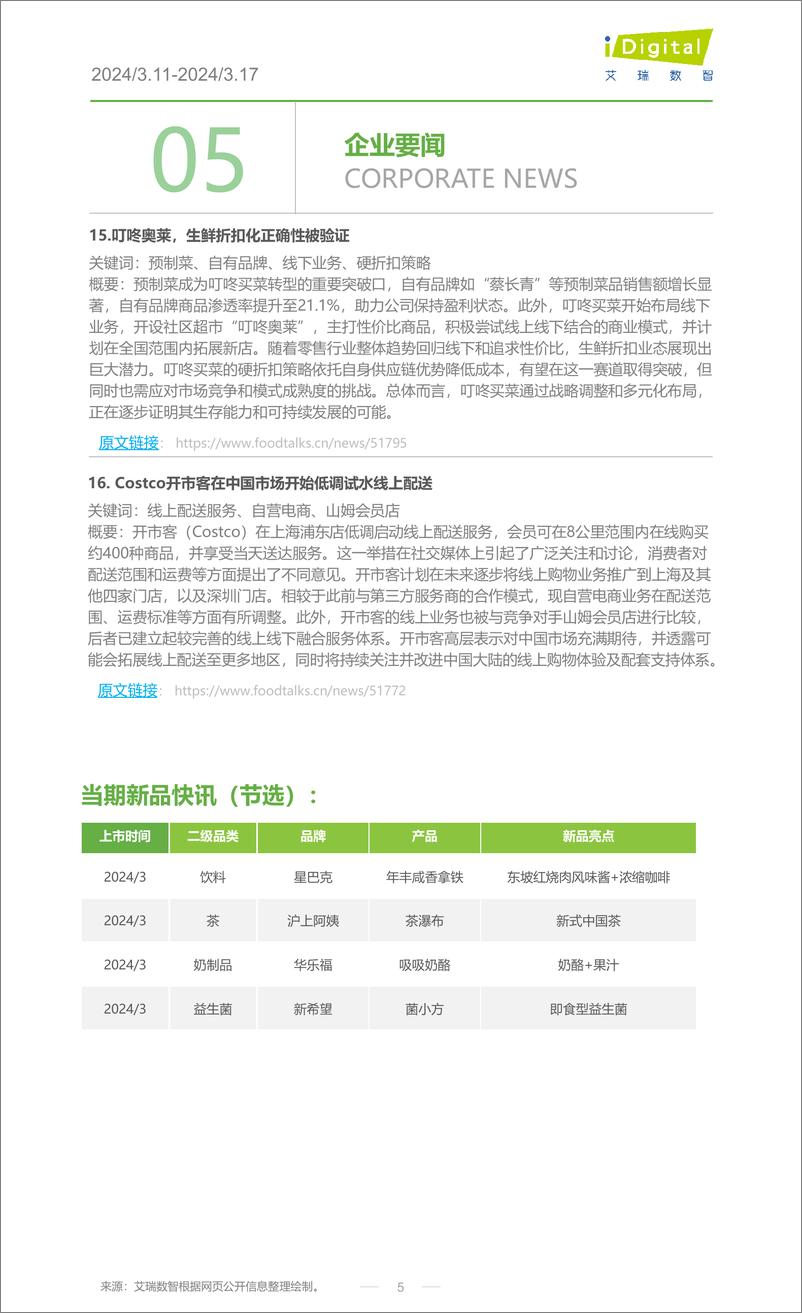 《2024年第8周：食品饮料行业周度市场观察-7页》 - 第5页预览图