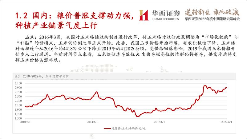 《农林牧渔行业2022年度中期策略云端峰会：通胀预期升温，持续推荐种植和种业板块-20220604-华西证券-20页》 - 第6页预览图