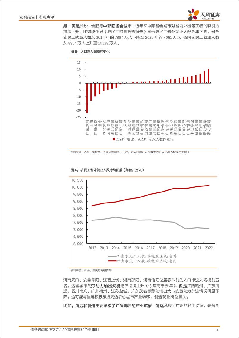 《宏观报告：从人口流动看中国经济地理变迁-240415-天风证券-10页》 - 第4页预览图