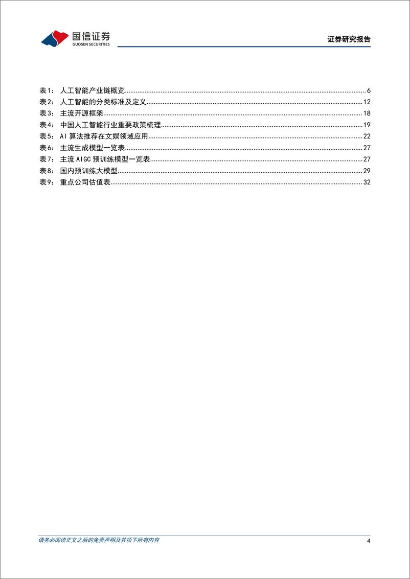 《传媒行业AIGC系列专题从AI技术演进看AIGC奇点临近未来已来-23030635页》 - 第4页预览图