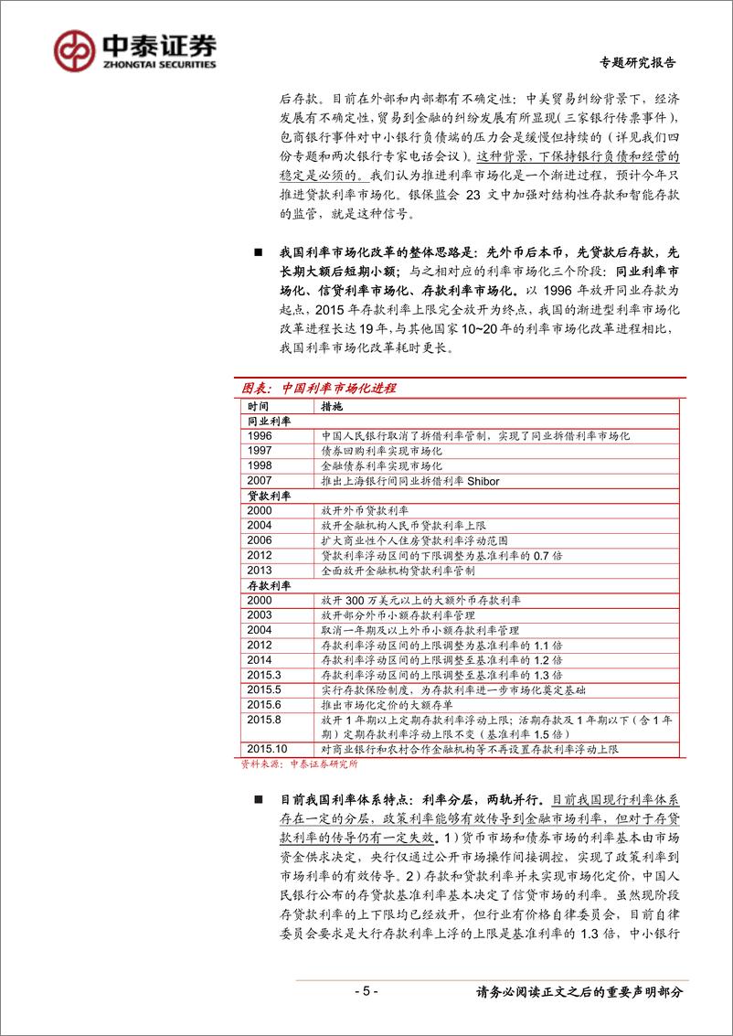 《银行业：专题！利率政策思路已较清晰，基准利率如何变？-20190630-中泰证券-21页》 - 第6页预览图