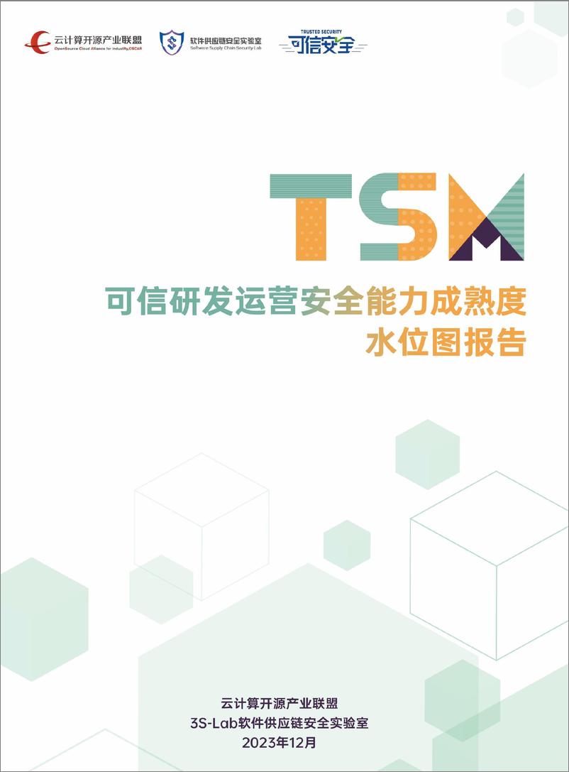 《可信研发运营安全能力成熟度水位图报告-52页》 - 第1页预览图