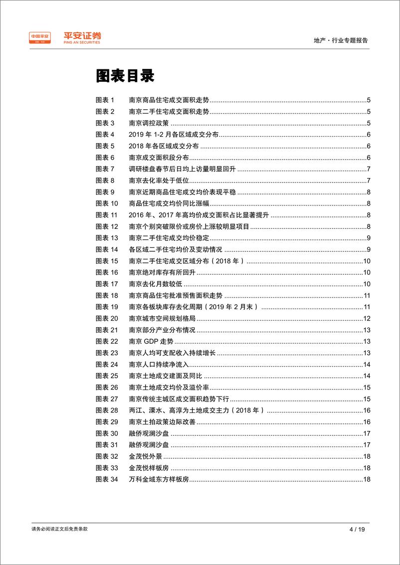 《地产行业城市草根调研系列报告之九：南京篇，节后楼市回温，2019或好于2018-20190325-平安证券-19页》 - 第5页预览图