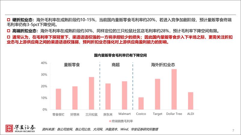 《零食行业板块投资探讨专题-拥抱极致性价比与下沉时代系列：从下游折扣业态看零食投资(盐津铺子002847／三只松鼠300783)-240921-华安证券-32页》 - 第6页预览图