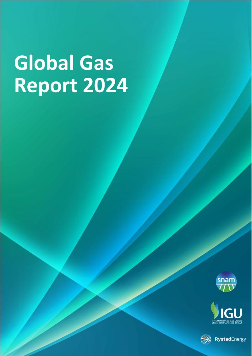 《2024年全球天然气报告_英文版_》 - 第1页预览图