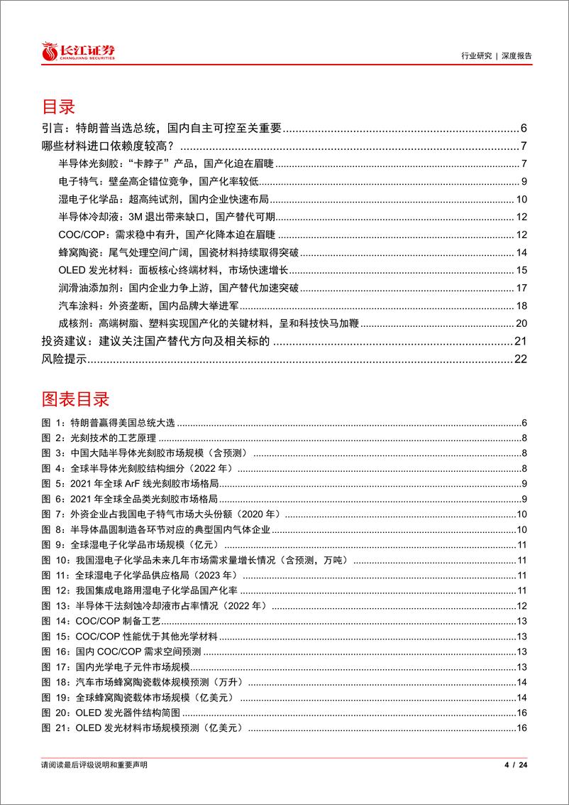 《化工新材料行业：自主可控，哪些时不我待？-241127-长江证券-24页》 - 第4页预览图