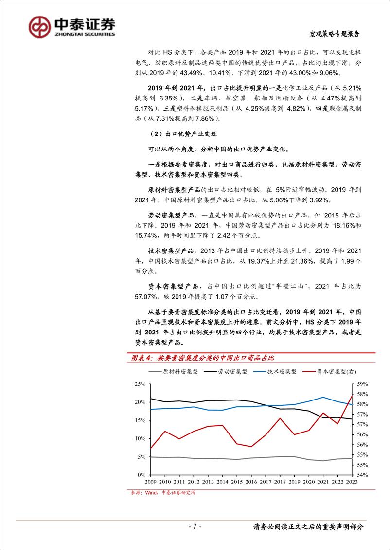 《中泰证券-宏观策略专题报告_从份额变迁看中国出口趋势》 - 第7页预览图