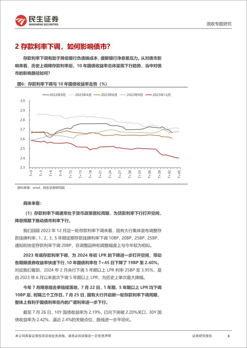 《利率专题：如何看待新一轮存款“降息”？-240730-民生证券-16页》 - 第8页预览图