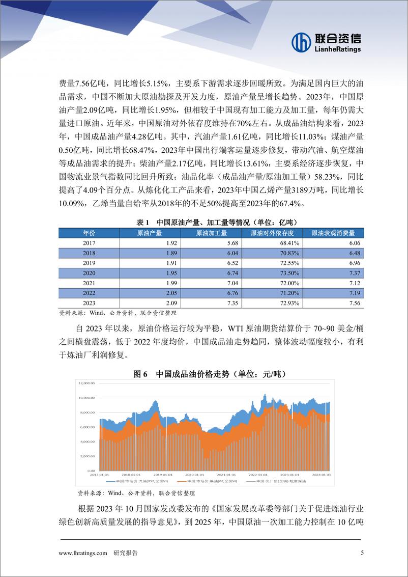 《联合资信：2024年化工行业分析报告》 - 第6页预览图