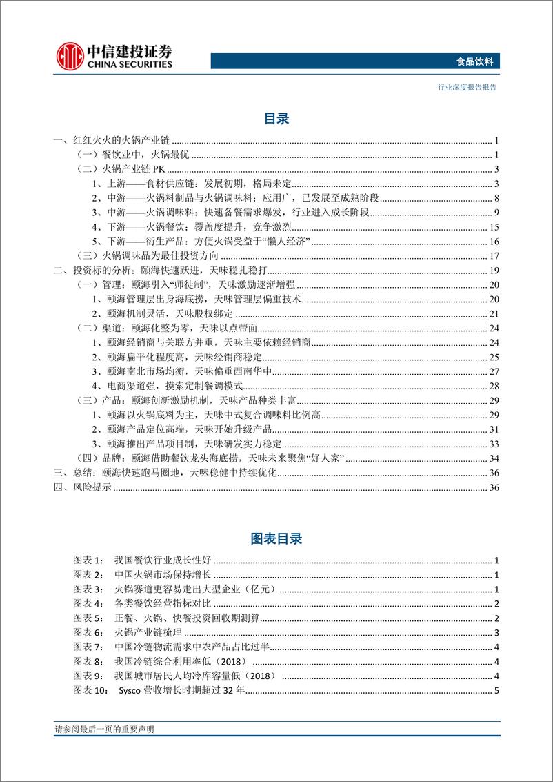 《食品饮料行业：颐海与天味，火锅调味料的强强对比-20191217-中信建投-42页》 - 第3页预览图