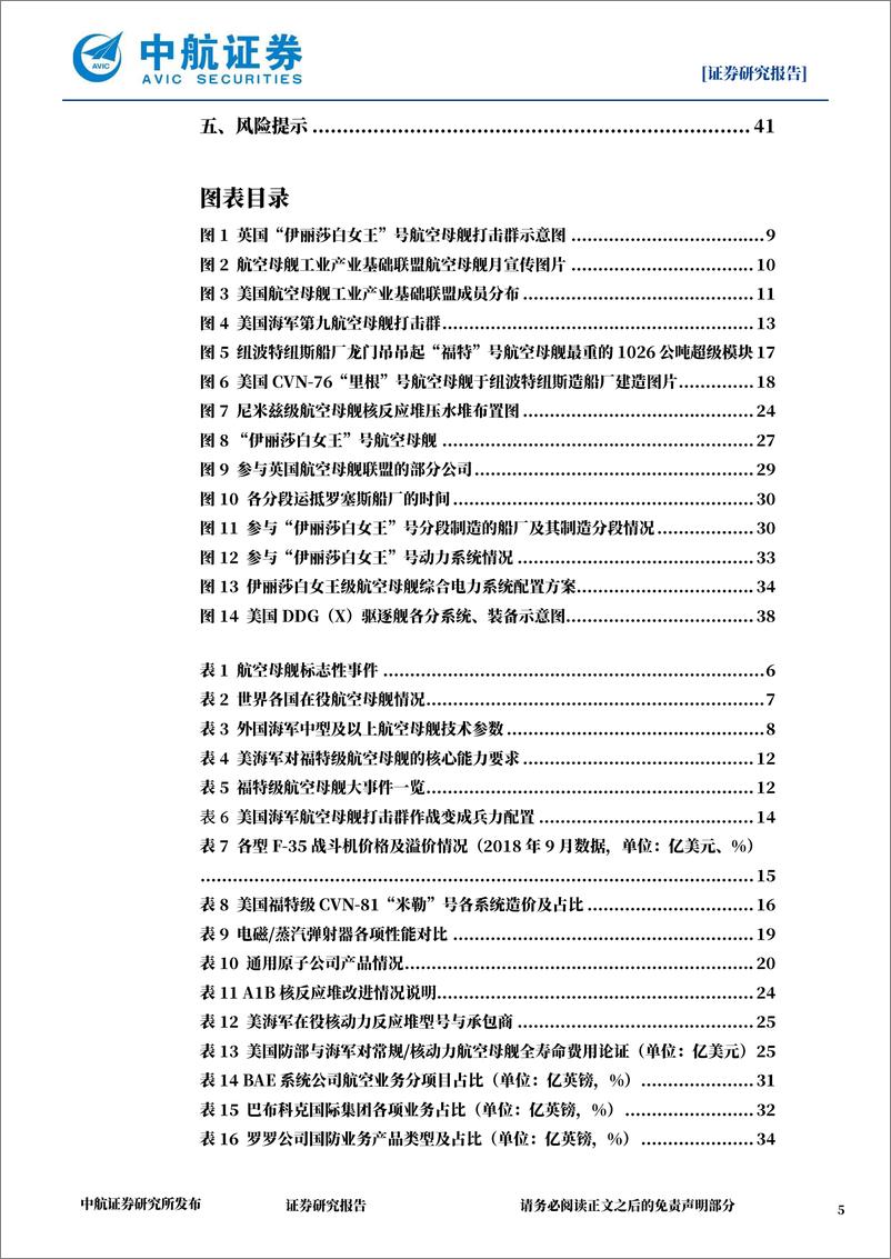 《国防军工行业：解构国外航空母舰，大国巨舰，走向深蓝-20220804-中航证券-42页》 - 第6页预览图