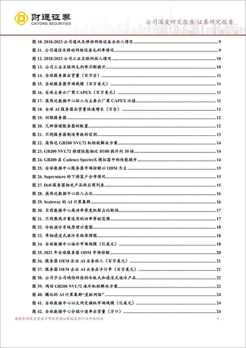 《工业富联(601138)全球AI服务器龙头，深度受益AI需求增长-240608-财通证券-41页》 - 第3页预览图