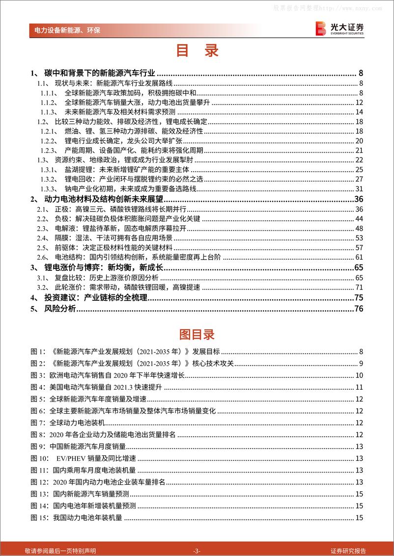 《2021年  【77页】动力电池：全球电动化的浪潮与变革》 - 第3页预览图