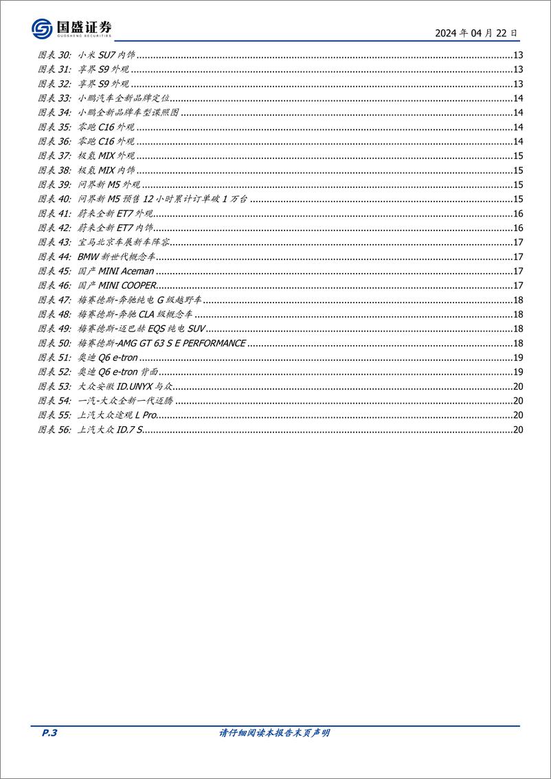 《国盛证券-汽车：北京车展前瞻：自主新品扬帆起航，需求景气向上值得期待》 - 第3页预览图