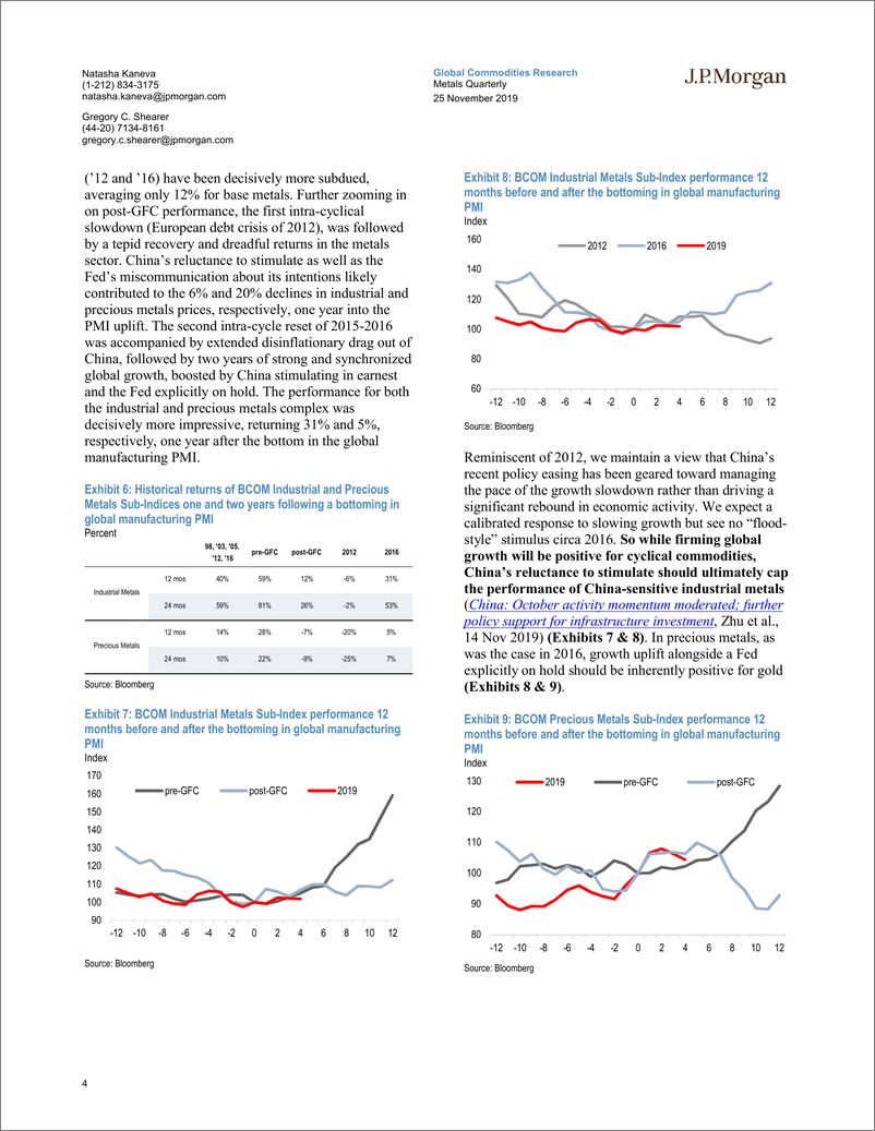 《J.P. 摩根-全球-金属与采矿业-金属季报：另一种通货膨胀-2019.11.25-55页》 - 第5页预览图