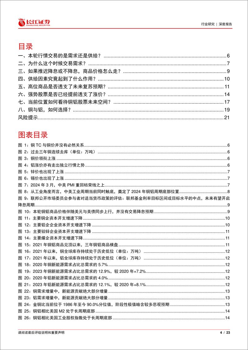 《金属、非金属与采矿行业铜铝八问八答：行稳致远、重装出发-240428-长江证券-23页》 - 第4页预览图