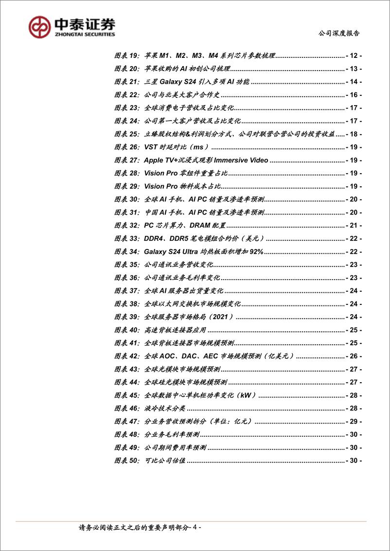 《立讯精密(002475)俊鸟与凤凰同飞，AI%2b助力果链龙头再出发-240523-中泰证券-33页》 - 第4页预览图