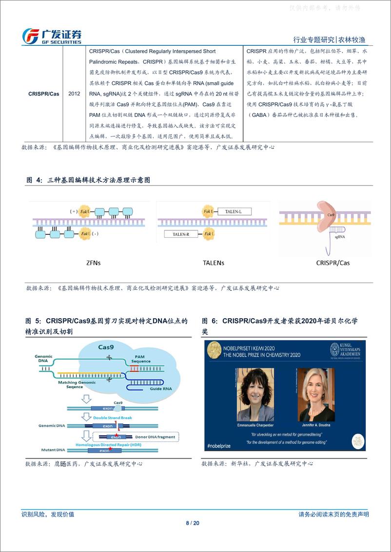 《广发证券-农林牧渔行业转基因专题六：基因编辑技术应用前景光明，国内政策支持力度加大-230511》 - 第8页预览图