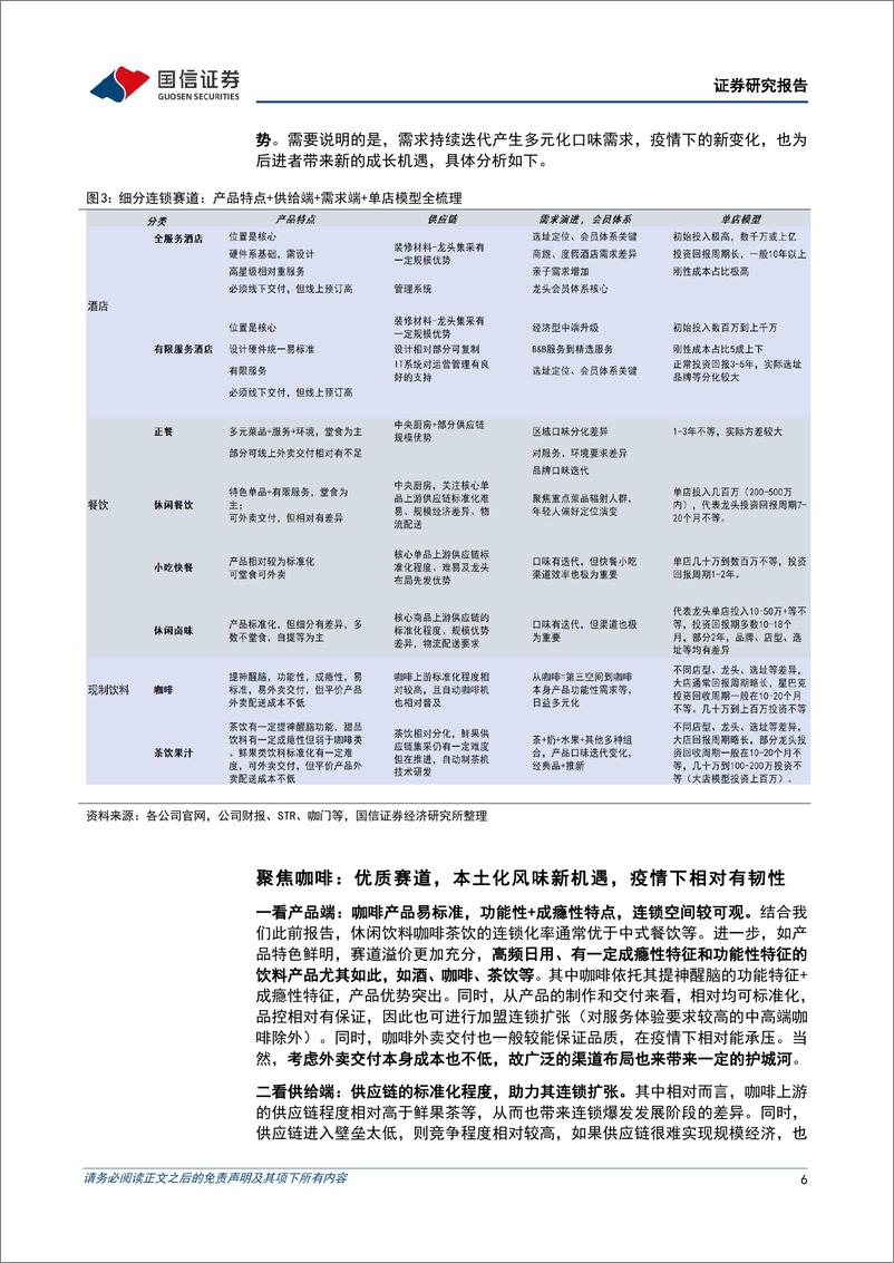 《社会服务行业连锁咖啡专题：咖啡本土化新时代，一超多强齐争艳-20220920-国信证券-37页》 - 第7页预览图