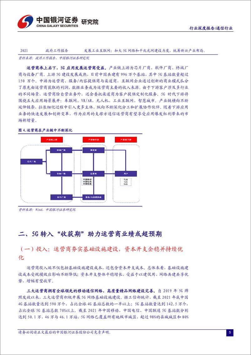 《通信行业：运营商景气上行，5G收获期大有可为-20220410-银河证券-20页》 - 第7页预览图