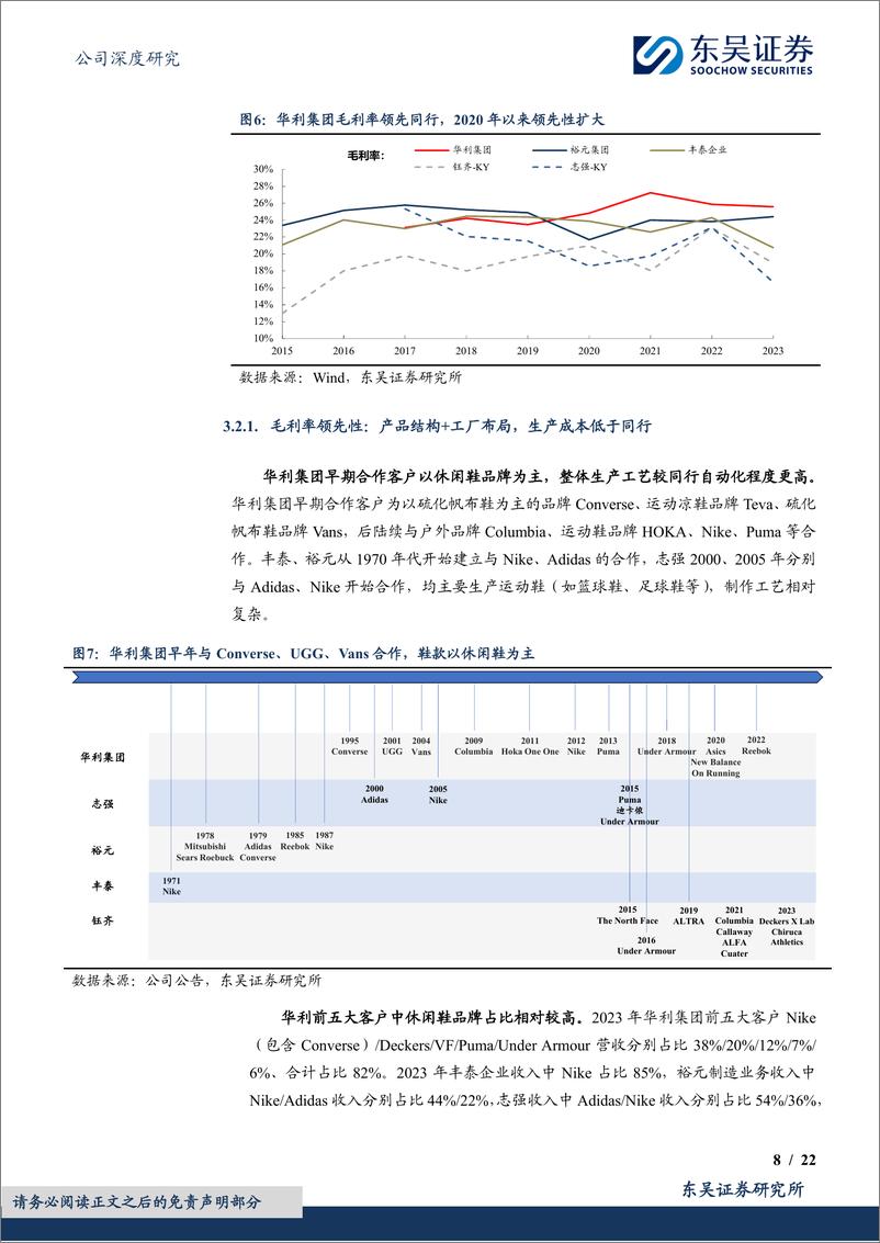 《华利集团(300979)专题研究：解析高盈利背后的竞争力-240726-东吴证券-22页》 - 第8页预览图