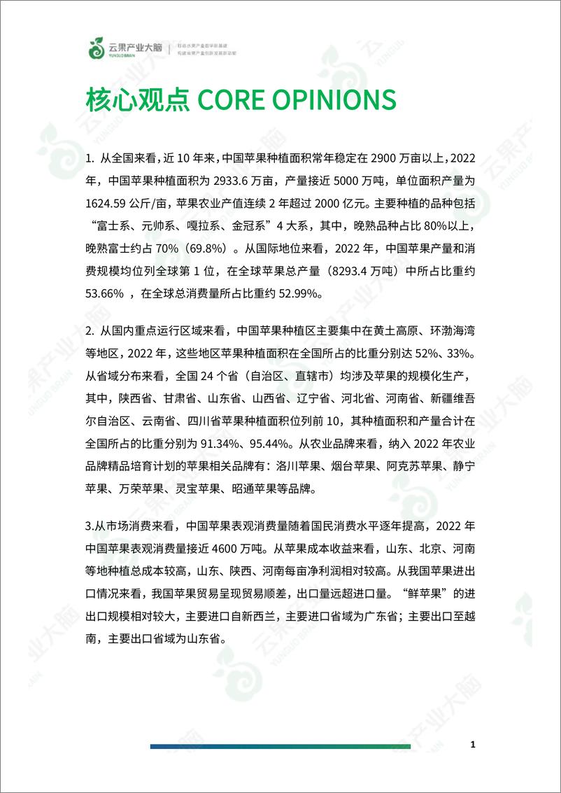 《2024年中国苹果产业数据分析报告-23页》 - 第3页预览图