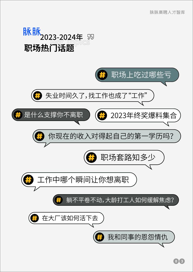 《2024职场生存洞察-脉脉高聘人才智库》 - 第4页预览图