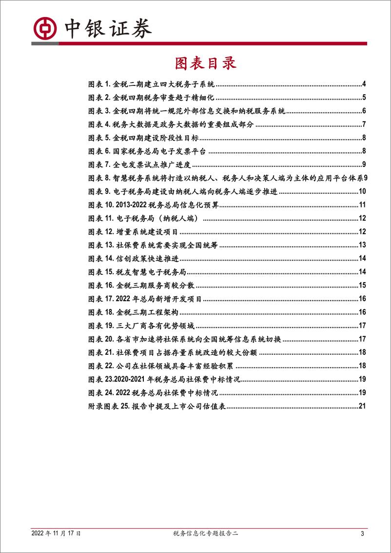 《计算机行业税务信息化专题报告二：细探金税四期，供应商集中化和跨部门联动是新机遇-20221117-中银国际-23页》 - 第4页预览图