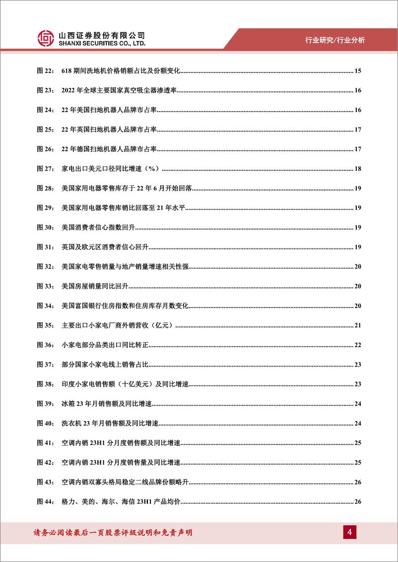 《家电行业2023年中报点评：外销拐点确定性强，高景气再觅新机遇-20230918-山西证券-33页》 - 第5页预览图