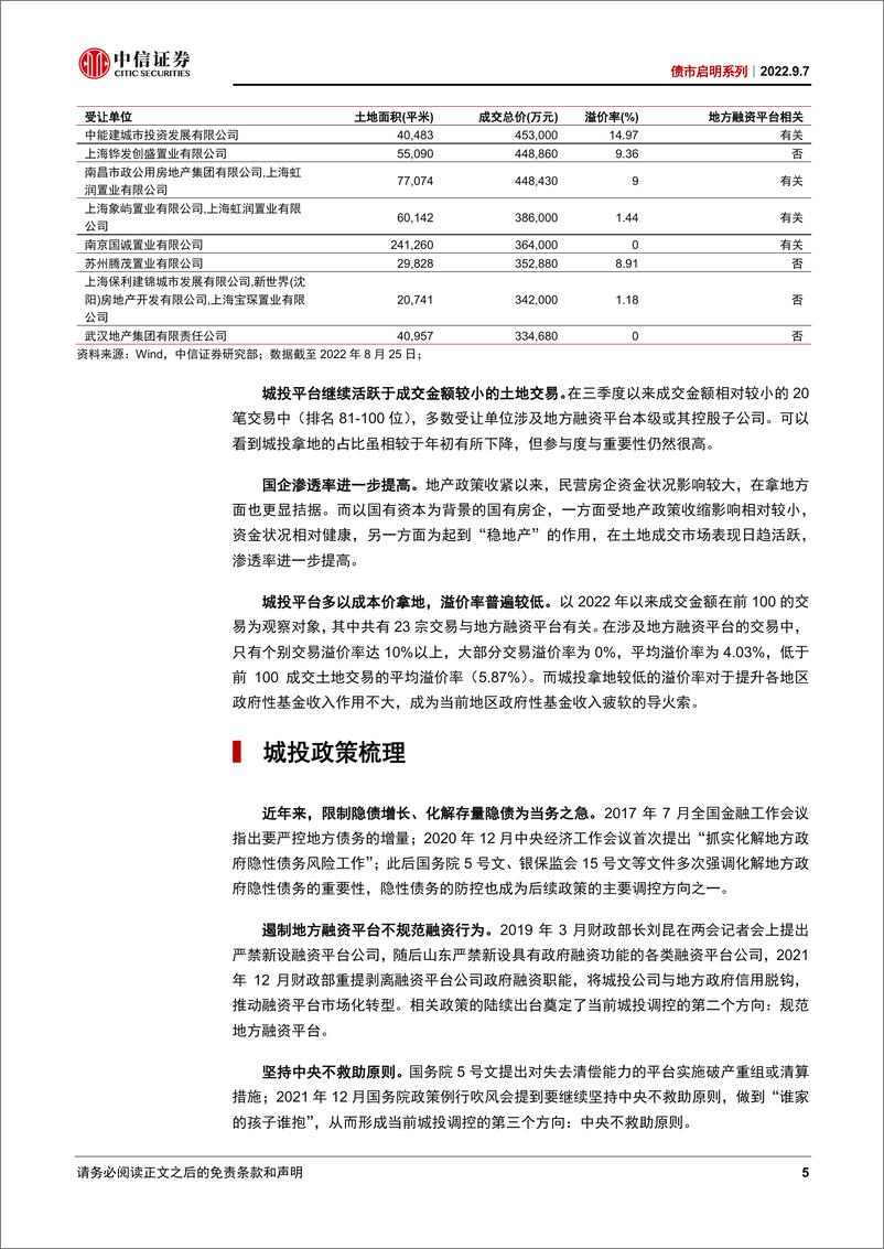 《债市启明系列：9月信用债的关注方向-20220907-中信证券-44页》 - 第6页预览图