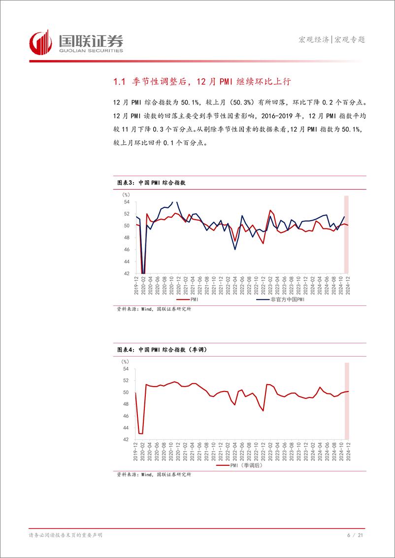 《对12月PMI和高频数据的思考及未来经济展望：工业产出有望保持回升-国联证券-250102-22页》 - 第7页预览图