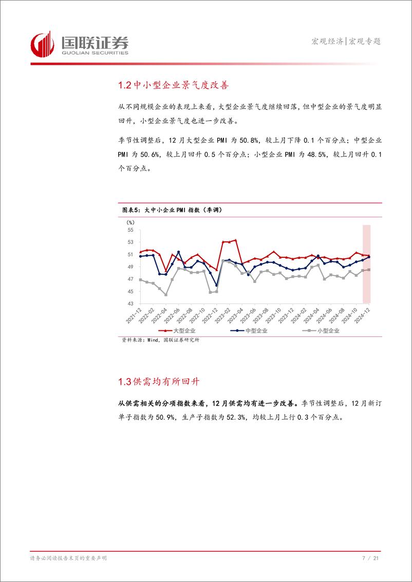 《对12月PMI和高频数据的思考及未来经济展望：工业产出有望保持回升-国联证券-250102-22页》 - 第8页预览图