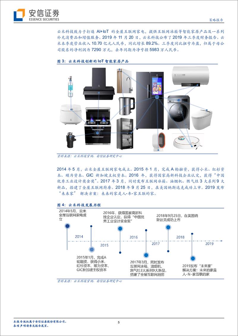 《全市场科技产业策略报告第四十四期，小米生态链上市公司最新财报表现如何？-20191124-安信证券-22页》 - 第6页预览图