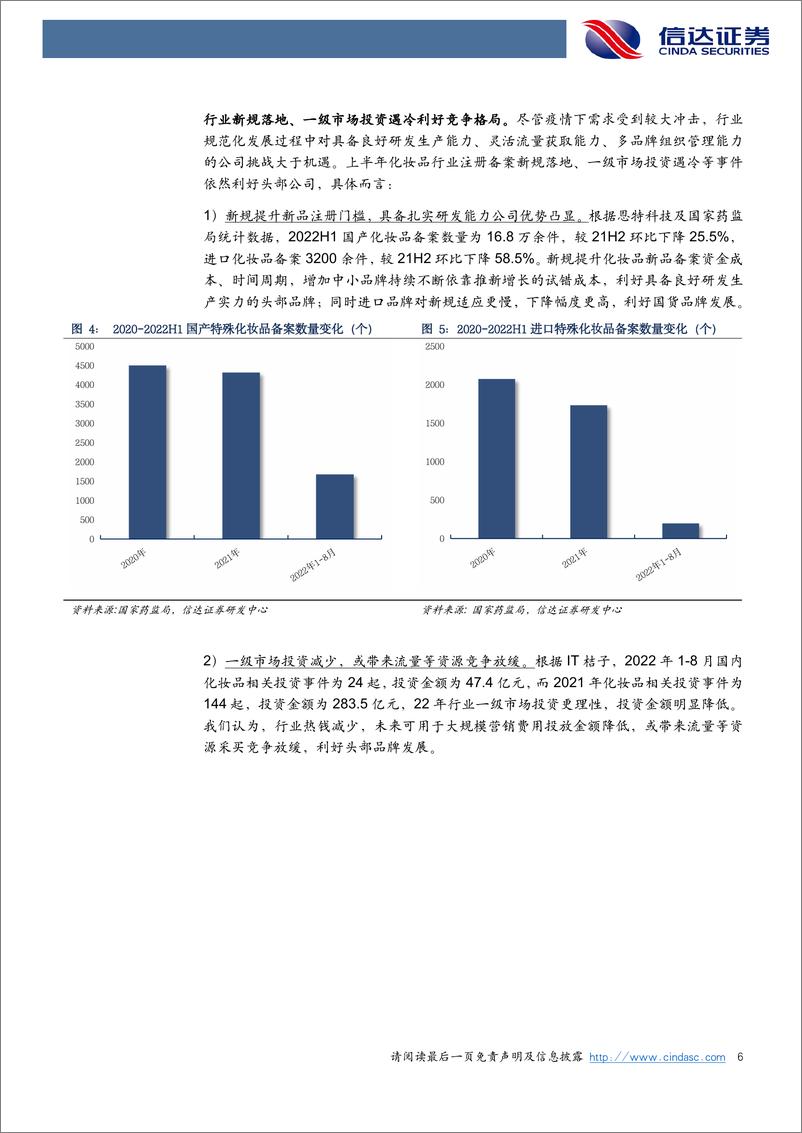 《化妆品&医美行业2022中报总结：行业分化，强者恒强-20220907-信达证券-25页》 - 第7页预览图