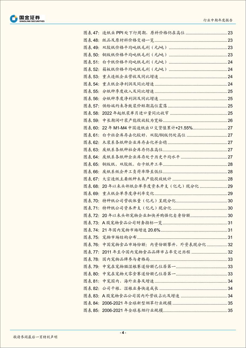 《轻工造纸行业中期策略报告：掘金底部，向阳而生-20220609-国金证券-43页》 - 第5页预览图