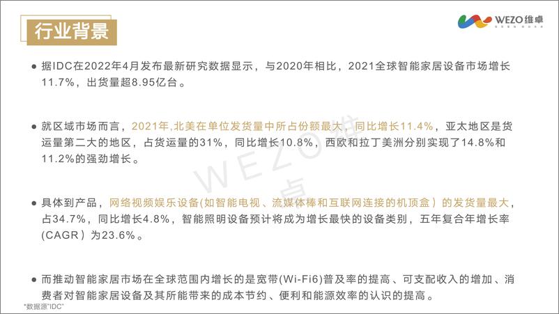 《维卓：2024年智能家居出海洞察研究报告》 - 第6页预览图