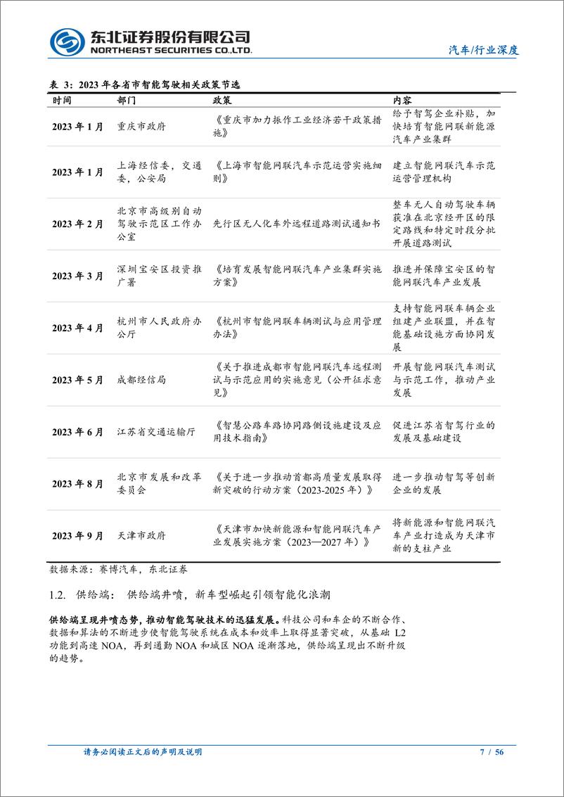 《汽车行业深度报告：智驾时代来袭，多玩家多模式齐发力推动行业走向落地》 - 第7页预览图