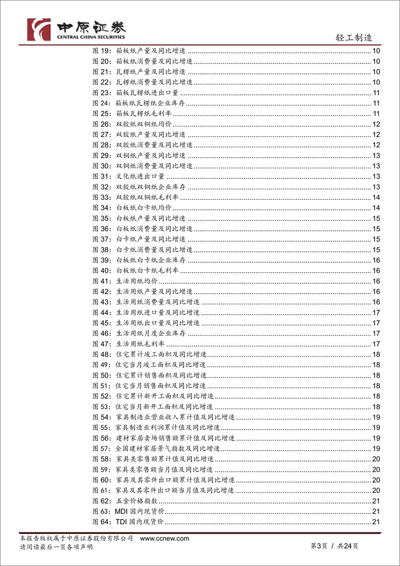 《轻工制造行业月报：地产利好政策频出，看好家居低估值优质企业-20240207-中原证券-24页》 - 第3页预览图