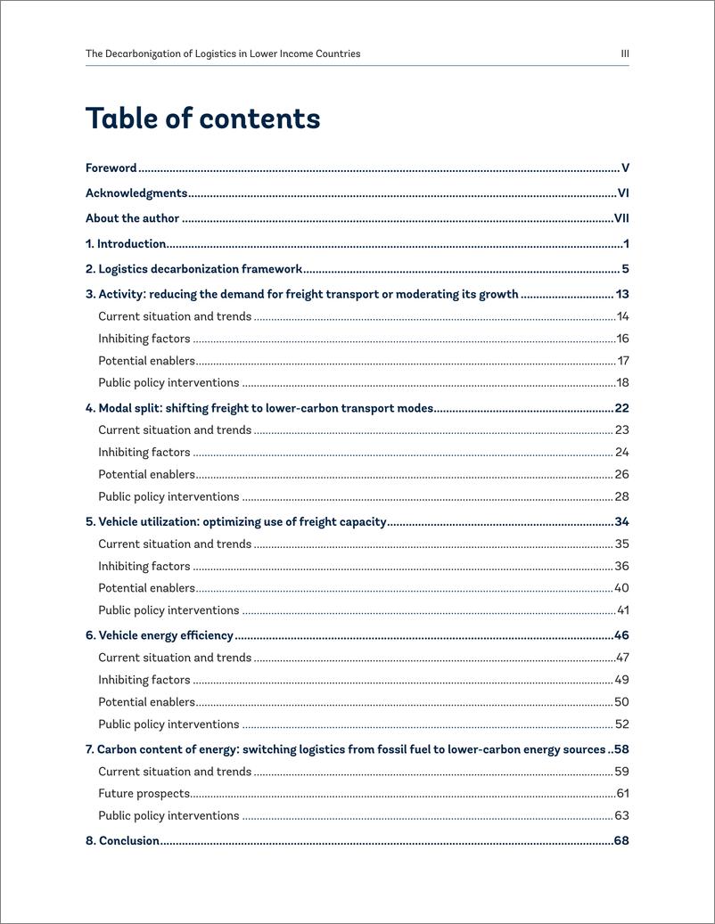 《世界银行-低收入国家物流脱碳（英）-2023.10-81页》 - 第4页预览图