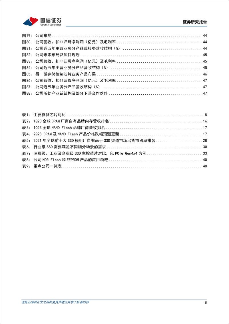 《半导体存储行业深度：数据量增长驱动存储升级，产业链迎国产化机遇-20230713-国信证券-52页》 - 第6页预览图