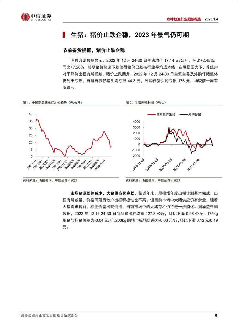 《农林牧渔行业跟踪报告：切实维护种业原始创新，生猪养殖景气可期-20230104-中信证券-20页》 - 第7页预览图